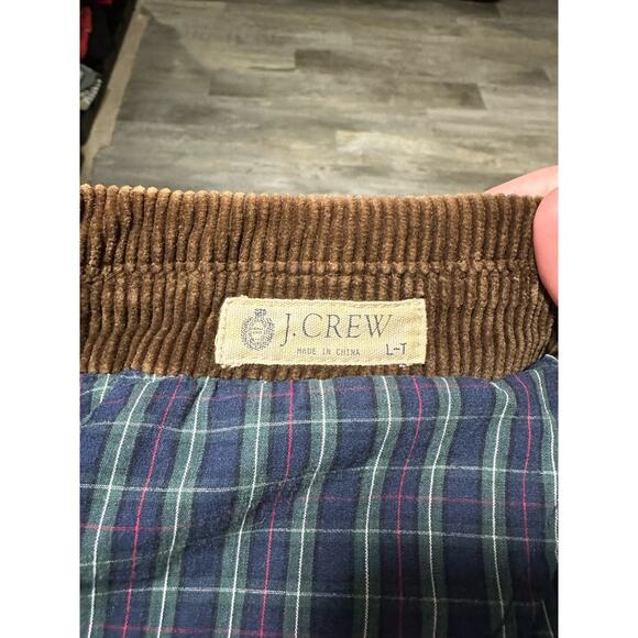 J Crew Corduroy Holmes Sportcoat Size Large Tall Brown Elbow Patches Dapper - Picture 3 of 12